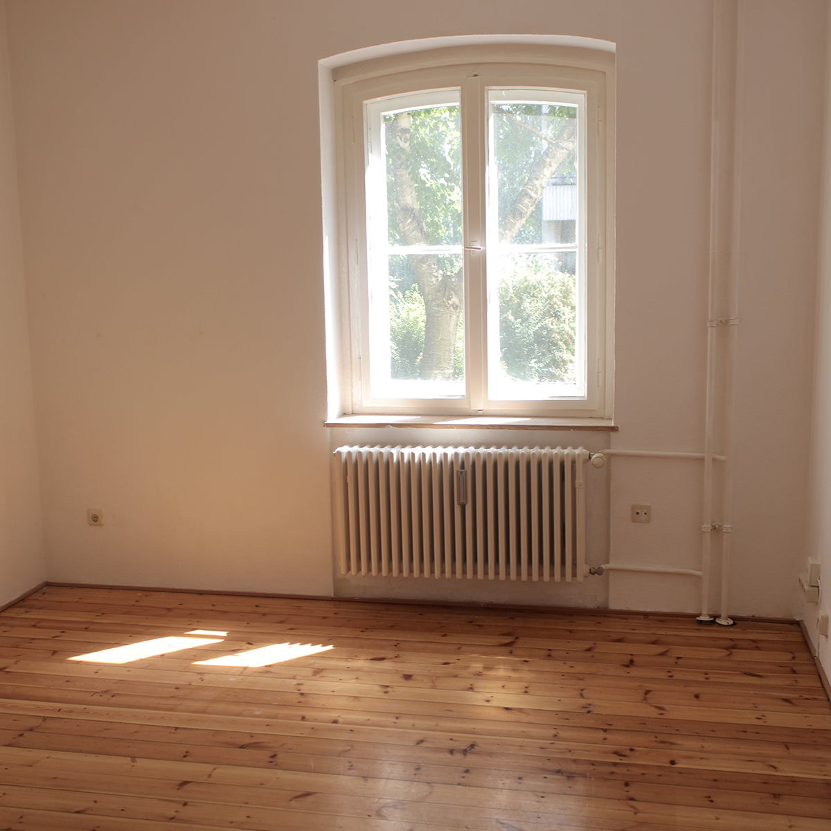 Clean empty room